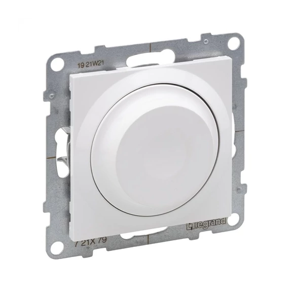 Suno fényerőszabályzó 5-300W fehér forg.gombos Legrand (L721179)