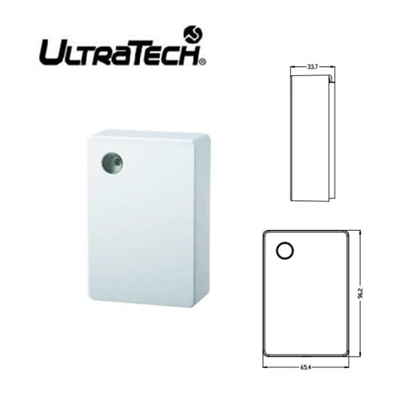 Ultratech alkonykapcsoló, fekete IP44 (UT-TS108BK)