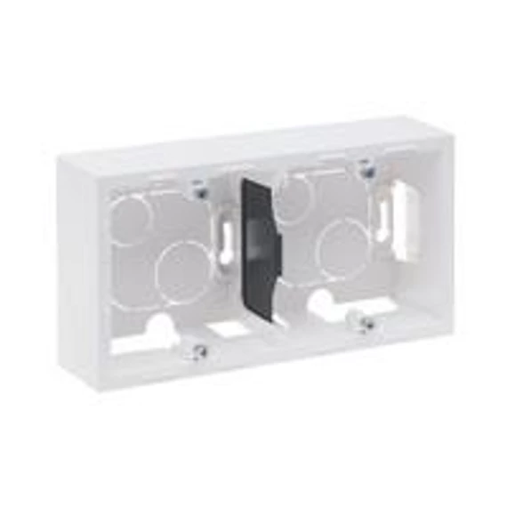 Suno fehér kiemelődoboz 2-es 721195 Legrand