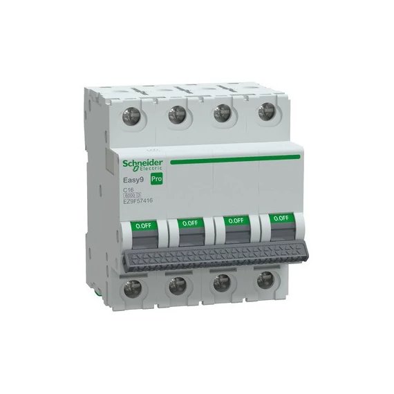 EASY9 PRO Kismegszakító 4C 16A 6kA Schneider (EZ9F574216)