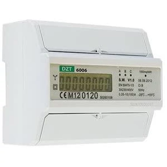 Fogyasztásmérő 3 fáz. sines (DTS353)(DZT6006)