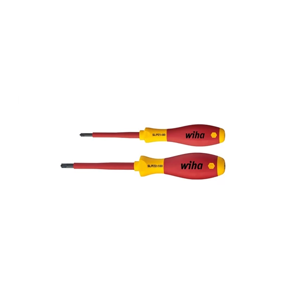WIHA csavarhúzókészlet 1000V 2db SLPZ1/80;SYLPZ2/100 (WIH32282)