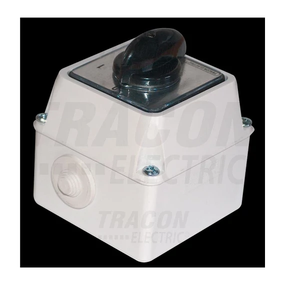 Tokozott kézikapcsoló 20A/400V 3P (TK-206/3T)