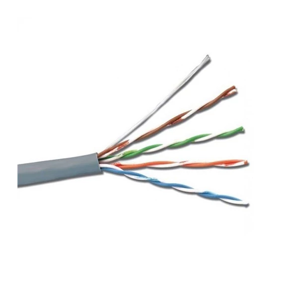 UTP Cat.6 fali kábel réz 4x2xAWG23 szürke EMOS (S9131)