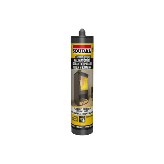 SOUDAL kályhatömítő 1500C, 280ml (106649)