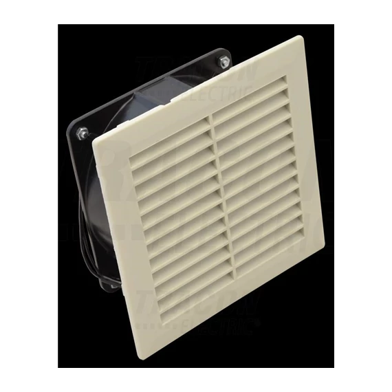 Ventilátor szellőztető szűrőbetéttel 150×150mm, 150/170m3/h, 230V 50-60Hz, IP54