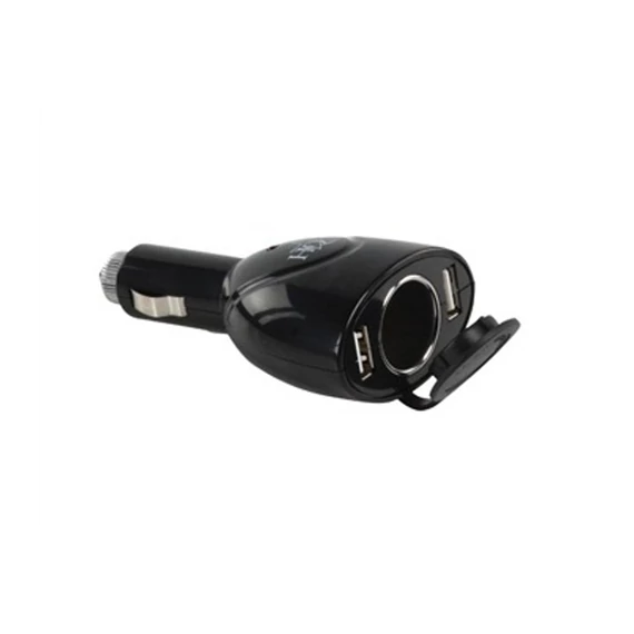 Adapter szivargyujtóba 2xUSB 5V (55028)