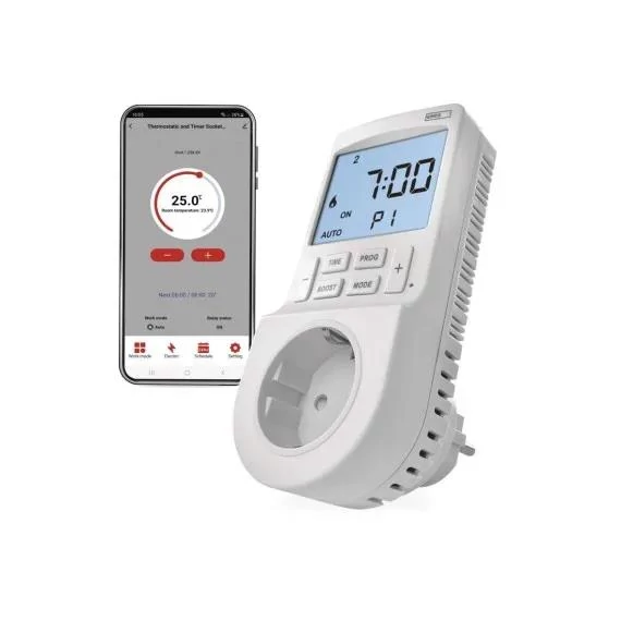 Termosztát Gosmart dugaljba digit P56601SH