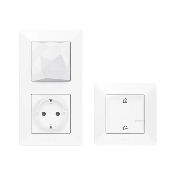 Valena Life/Allure Netatmo intelligens aljzat +főkapcsoló fehér (752196)