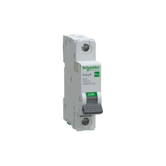 EASY9 PRO Kismegszakító 1B 16A 6kA Schneider (EZ9F27116)