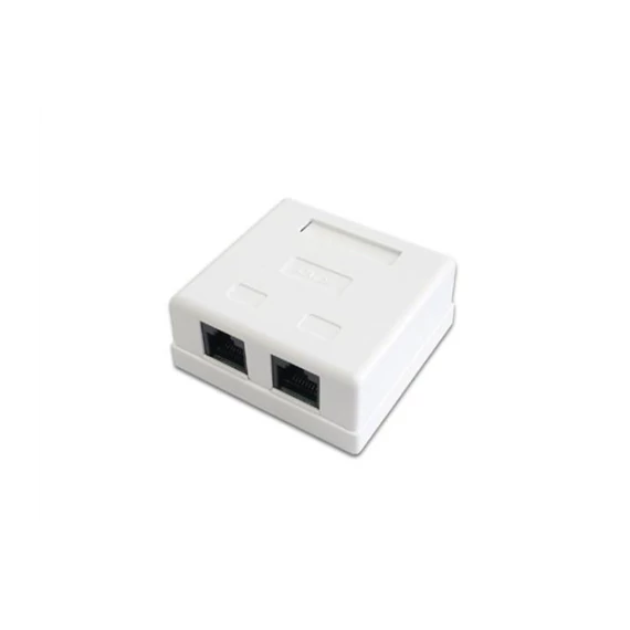 Telefon aljzat UTP CAT5 2-es (05385)