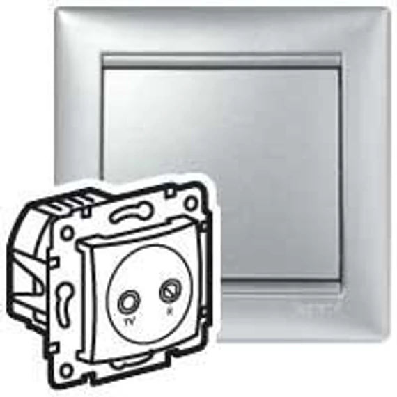 Valena TV-RD  végzáró alumínium 10dB TV/R2 (770133)