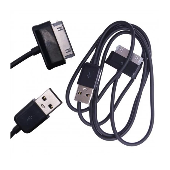 USB töltőkábel 1m Galaxy TAB csatlakozó 30 tűs (L50864)