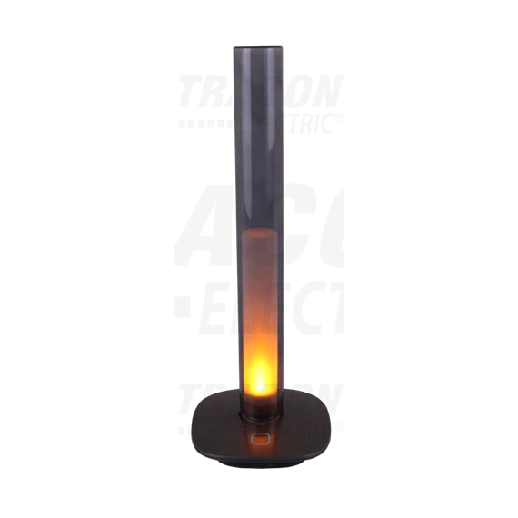 Asztali akkumulátoros LED díszlámpa, gyertya 1W, 2700K, 3,7V, 2000 mAh, Li-Ion, 20lm ,8h, IP20 (RLC)