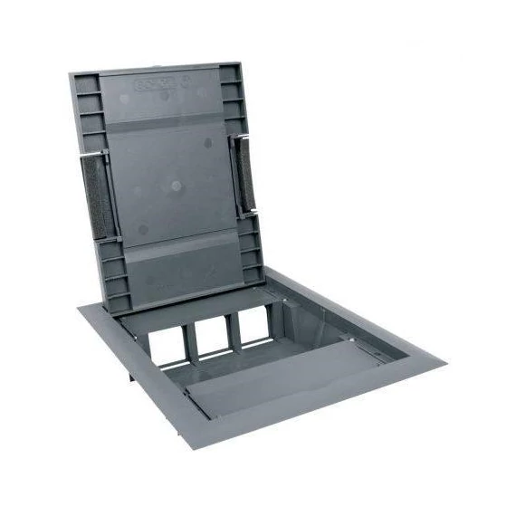 Padlódoboz Kopos Kolin keret 6mod. burkolat max.7mm komplett (KOPOBOX57)