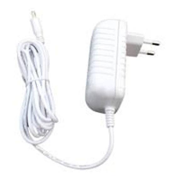 LED tápegység 30W 12V 2,5A IP20 adapter típusú, fehér delux (DEL1648) AKCIÓ!