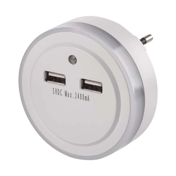 Éjszakai lámpa 3 Led USB (P3313) 