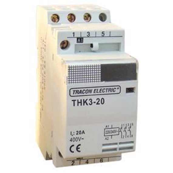 Mágneskapcsoló installációs 32A 3z. (THK3-32A)