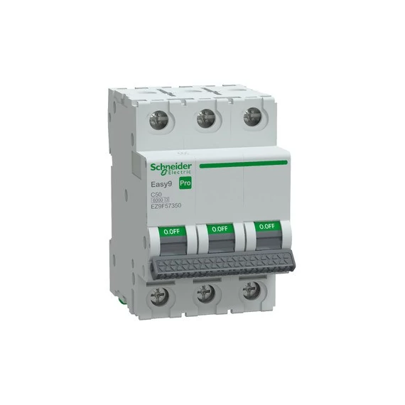 EASY9 PRO Kismegszakító 3C 50A 6kA Schneider (EZ9F57350)