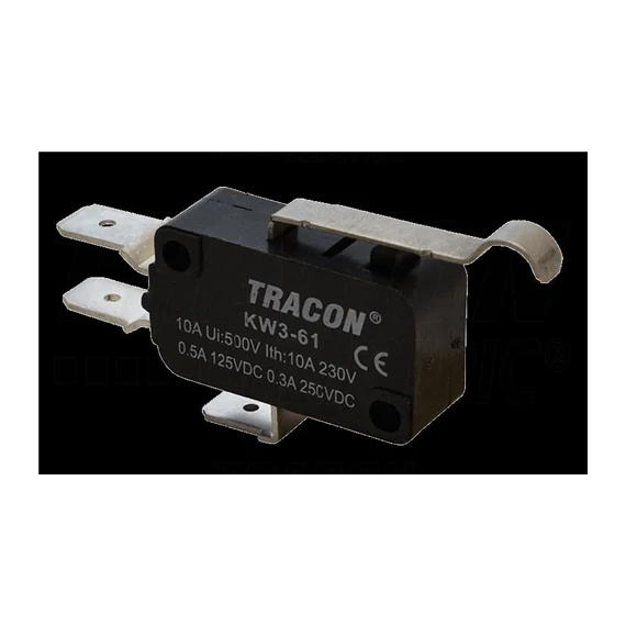 Mikrokapcsoló 250V 10A (KW3-61)