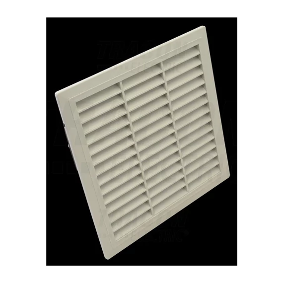 Szekrényventilátor szűrőbetéttel V215-KNY 150x150mm 