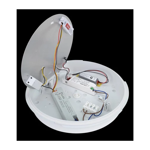 LED lámpa fk. 230VAC,13/2W,1200/140lm,3h,3000-6500,1-8m,10s-12m,IP54 mozgásérz. inverter (ADAMSE13W)
