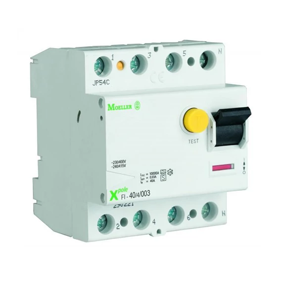 EATON Fi-relé 4P 40A 300mA AC PF6-40/4/03 (235786) (286510)