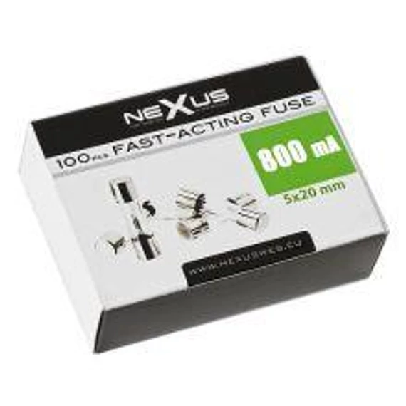 Üveg biztosíték 6,3A 5x20mm 