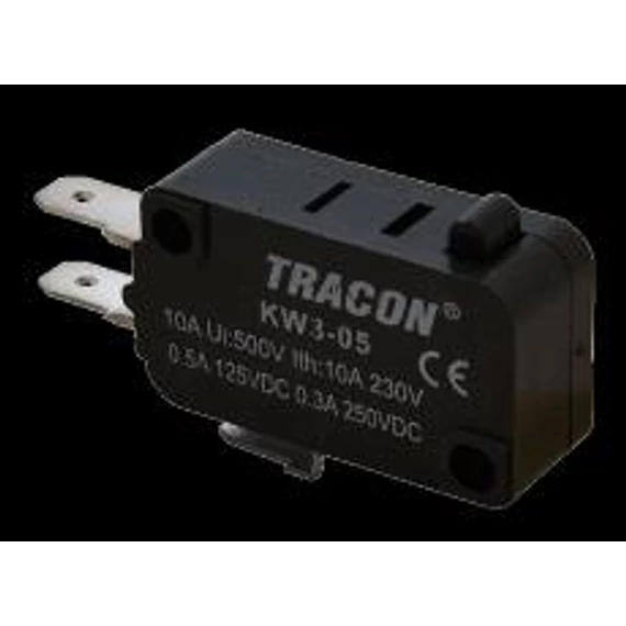 Mikrokapcsoló 250V 10A (KW3-05)
