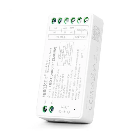 Fehér/CCT Ledszalaghoz (Vezérlő) Rádiófrekvenciás Dimmer (CON7822978)