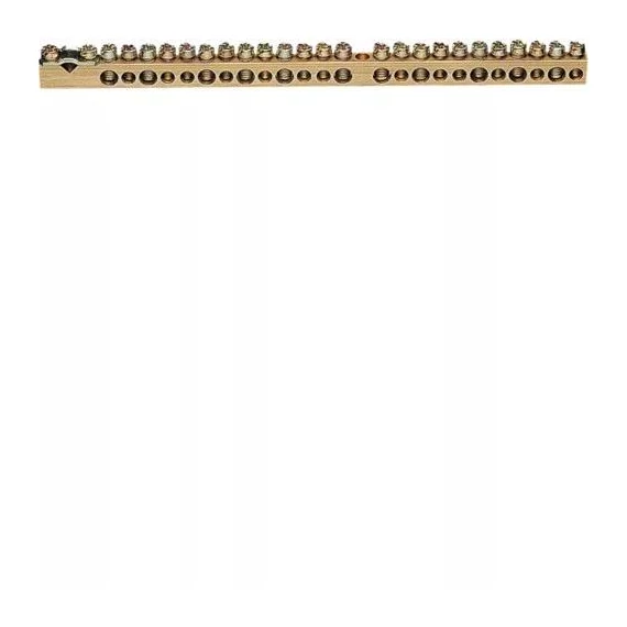 Hager Golf K158 N/PE sín 1x25mm2+11x16mm2+13x10mm2, L=169mm, talp nélkül