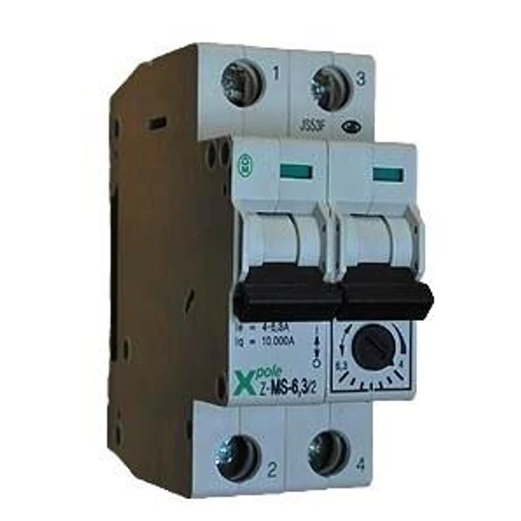 EATON motorvédő kapcs. 2P Z-MS4,0-6,3A (248397)