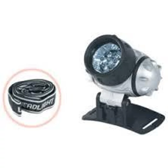 Fejlámpa 7led (PLF7)