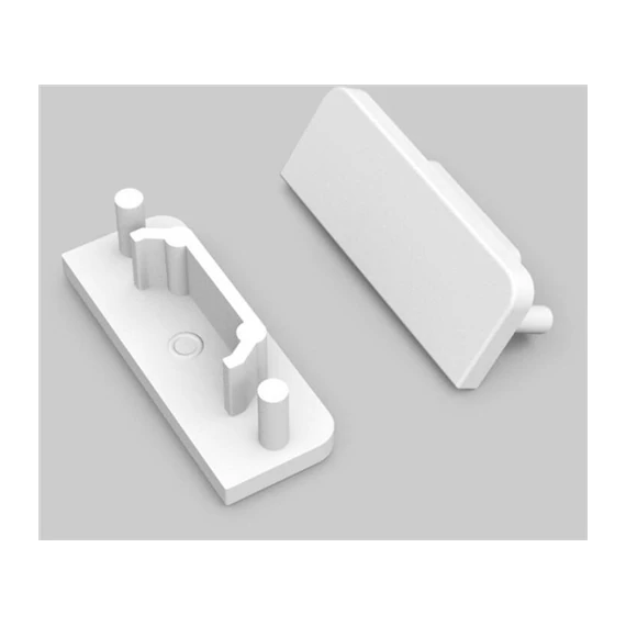 Led szalaghoz alu profil Surface 14 végzáró fehér (A2980001)