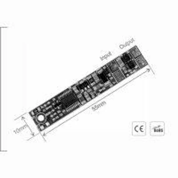 Led profil kapcsoló touch 12/24V 3A (SL-TD011)