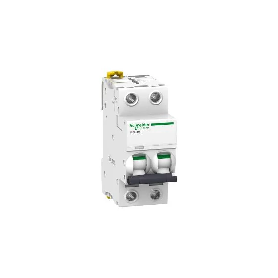 Kismegszak. 2P 6.3A 400V AC/DC 15kA 20kA iC60L