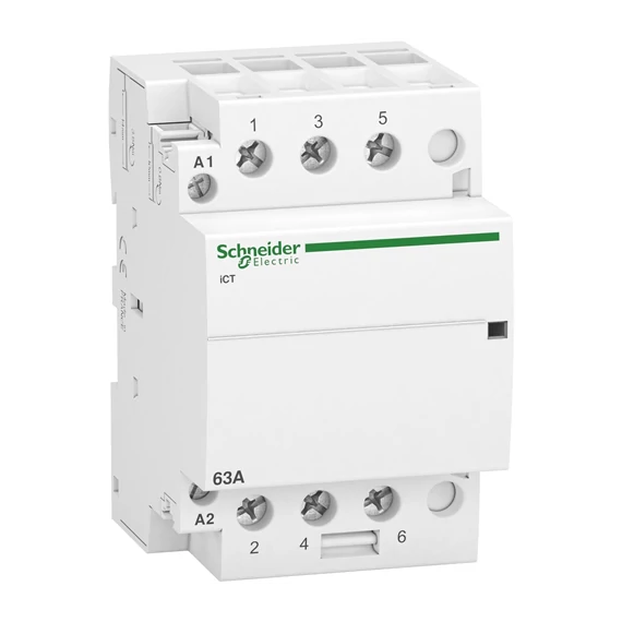 Mágneskapcsoló installációs 63A 400V AC 3z. 220-240V 3M Schneider