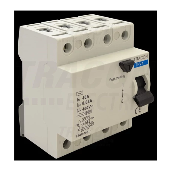 Fi-relé Trac.4P 16A 30mA (TFV4-16030
