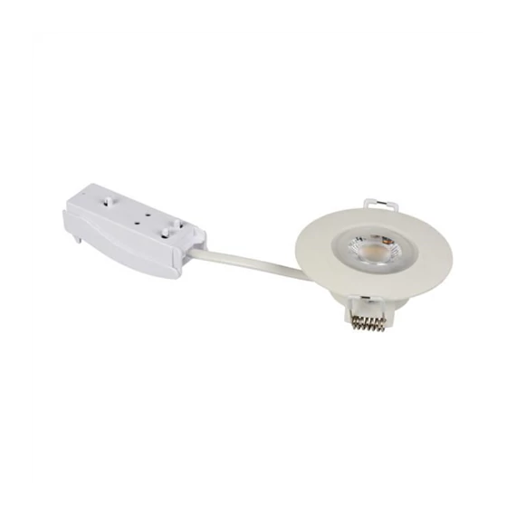 FIZU lámpatest IP44 4,8W NW-W fehér (38260)