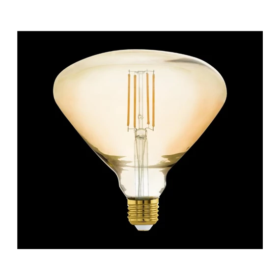 LED izzóE27-LED-BR150 470lm 2200K borostyán Mid Size fényforrás fényerőszab. (110114) EGLO 