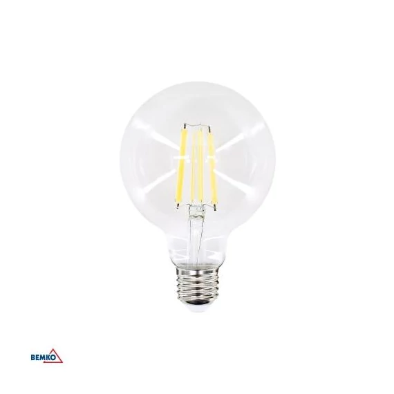 LED filament izzó globe E27 G95 11W 1500lm 2700K (D86-FLB-E27-G95-2K)