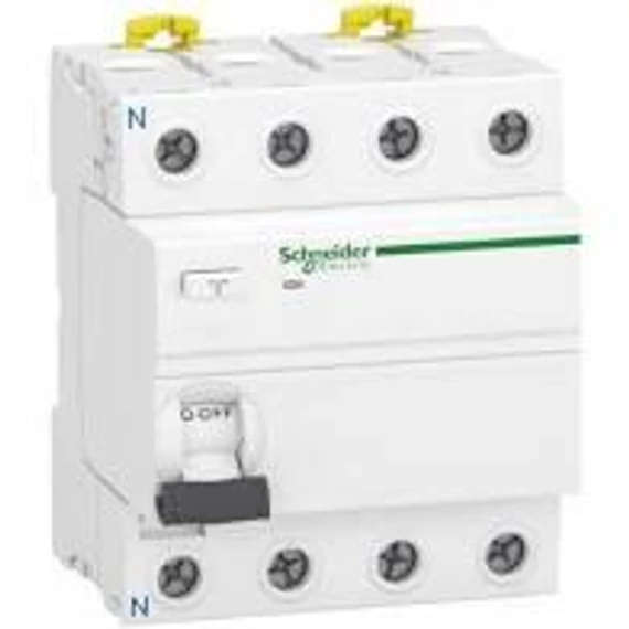 Fi-relé 4P 40A 0.03A 10kA AC-típus analóg Acti9 ilD (A9R50440)