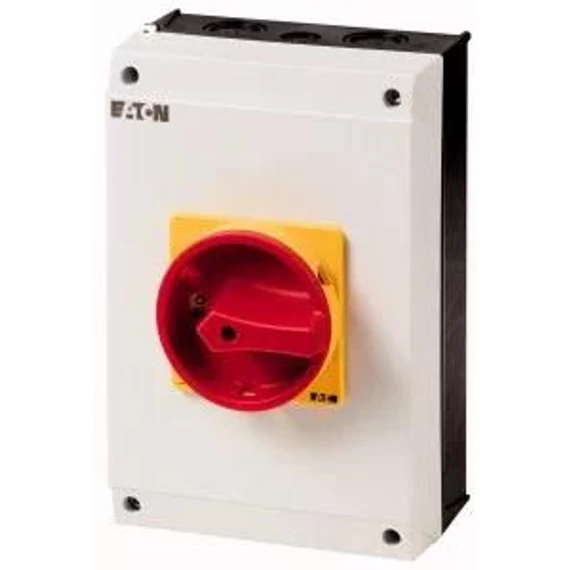 EATON fő- és vészkapcsoló 63A tokozott 3p P3-63/I4/SVB (207348)