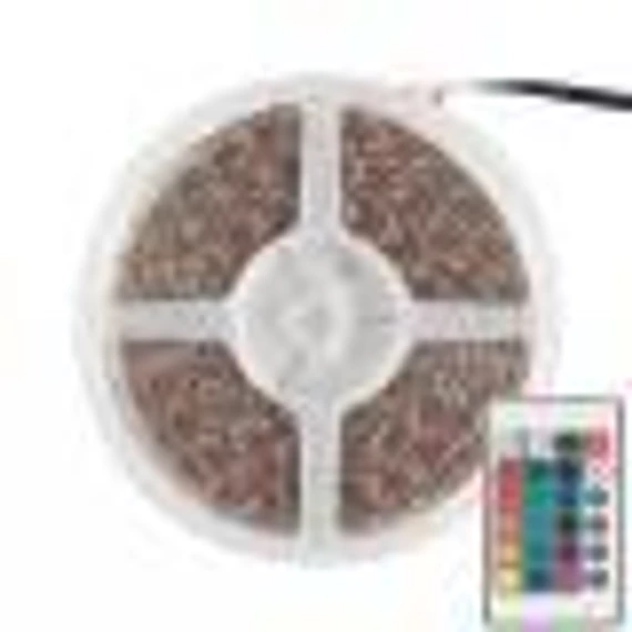 LED szalag szett RGB 5m 150LED zenére villogó (LS5000SOUND)