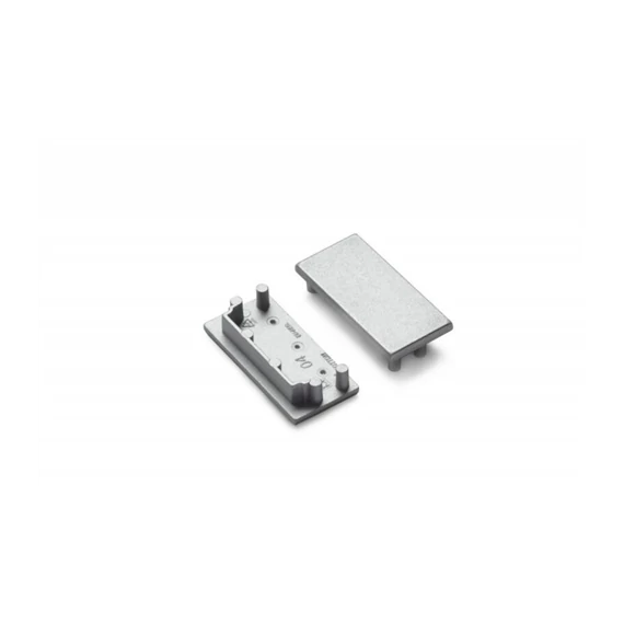 Led szalaghoz alu profil végzáró Vario30-04 ezüst (V4900040) 2db/pár