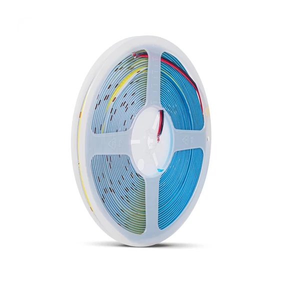 COB LED szalag - középfehér - 24V - 11W/m - 312LED/méter - 10 m/csomag (55858D)