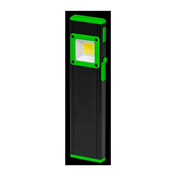 Akkumulátoros LED kézi lámpa 5W, 6500K, 3,7V, 600mAh, 300lm, 2h (STLM5W)