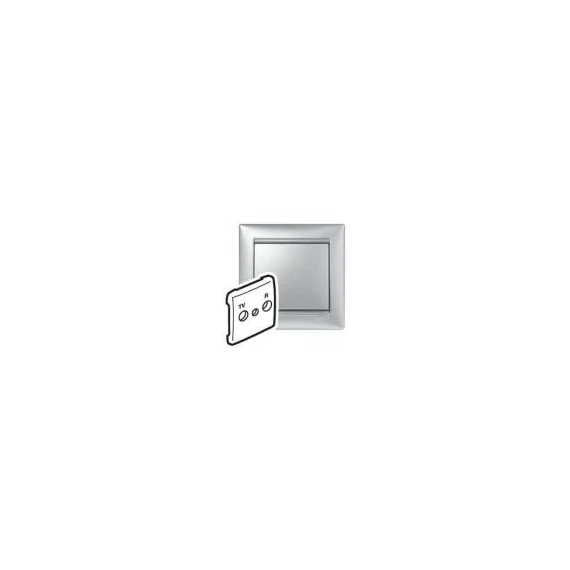 Valena TV-RD burkolat aluminium (770142)