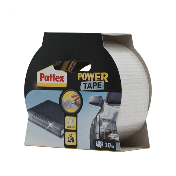 Ragasztószalag Power Tape 10m erősített text. átlátszó Pattex (1689378) (H1688910)
