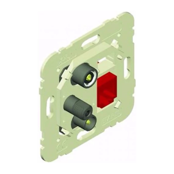 Logus R-TV-SAT+RJ45 cat6 csillagpontos csatlakozó (21544)